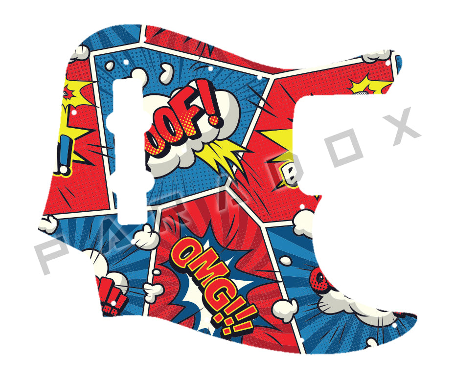 Custom Pickguard For 2018-2020 Made in America Fender American Original 70's Jazz Bass 4-String 20 Fret