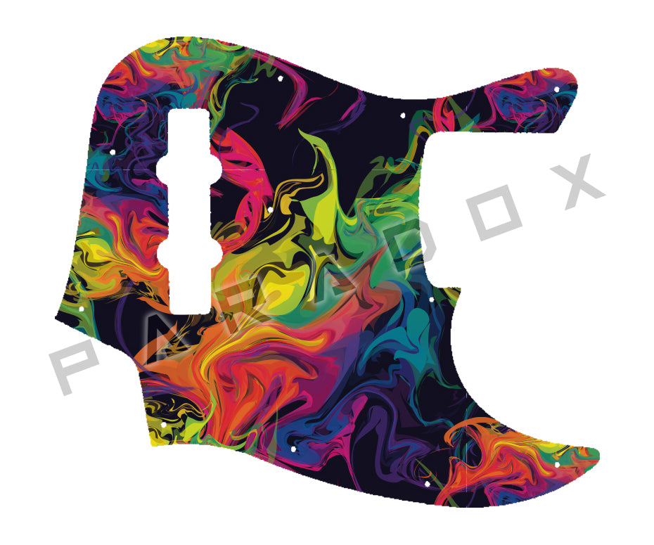 Custom Pickguard For 2010-2012 Made in Japan Fender AJB-V Aerodyne Jazz Bass