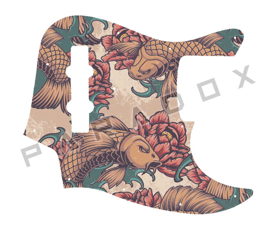 Custom Pickguard For 2010-2012 Made in Japan Fender AJB-V Aerodyne Jazz Bass