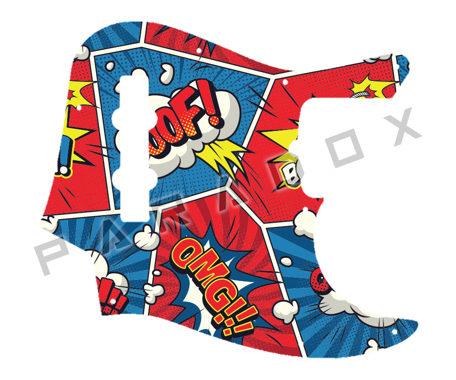 Custom Pickguard For 2017 - 2019 Made in America Fender American Professional Jazz Bass