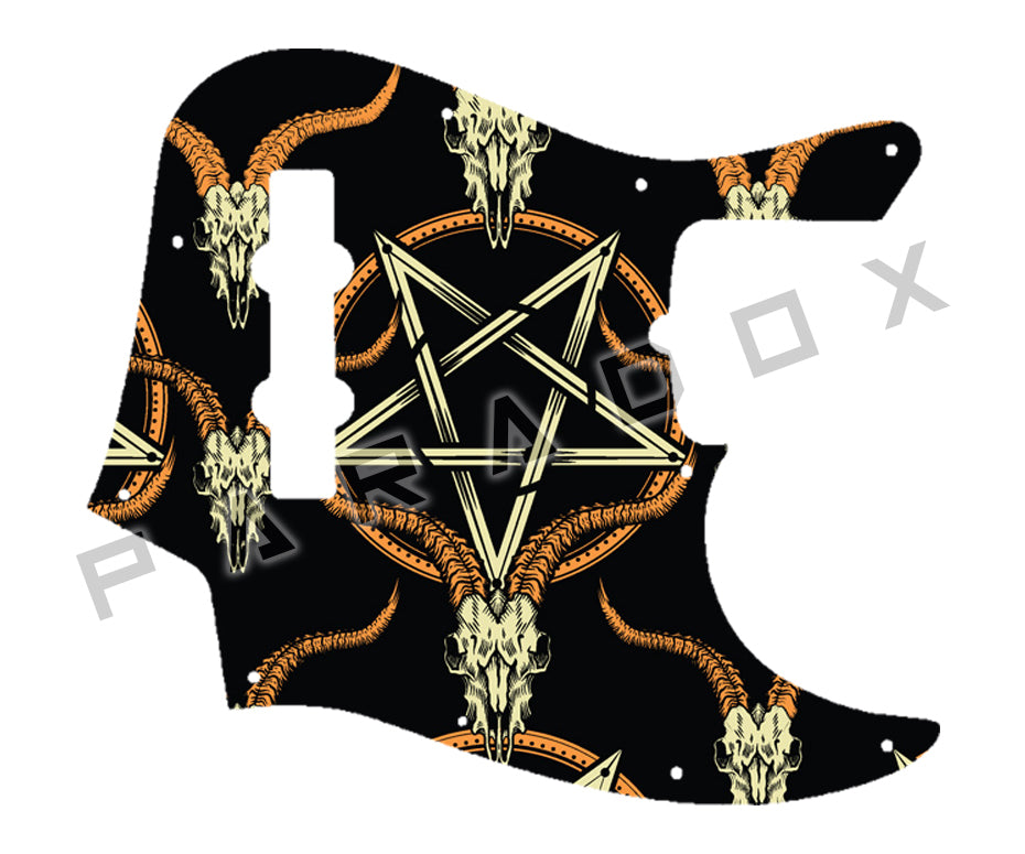 Custom Pickguard For 2017 - 2019 Made in America Fender American Professional Jazz Bass