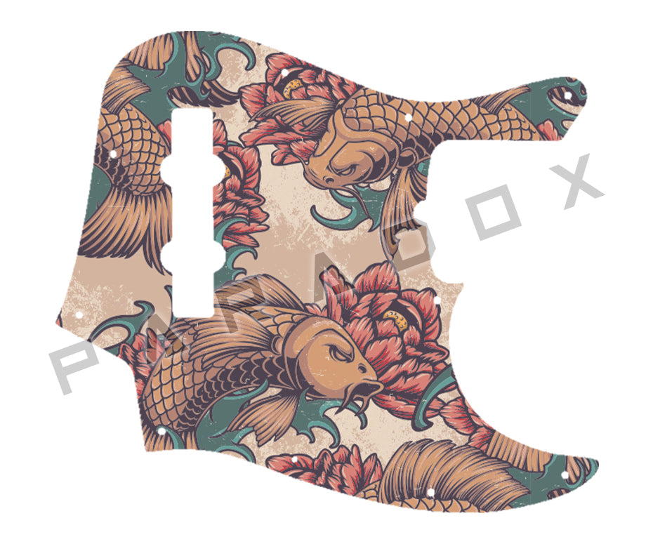 Custom Pickguard For 2017 - 2019 Made in America Fender American Professional Jazz Bass