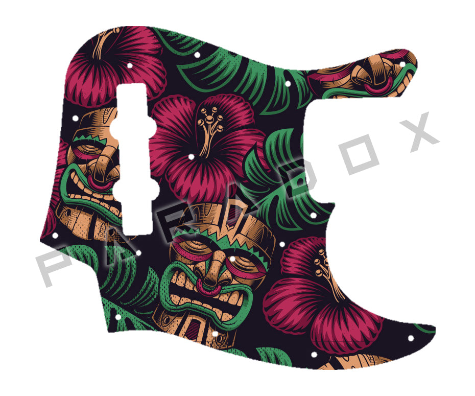 Custom Pickguard For 2016 - 2024 Made in America Fender Flea Artist Series Signature Jazz Bass