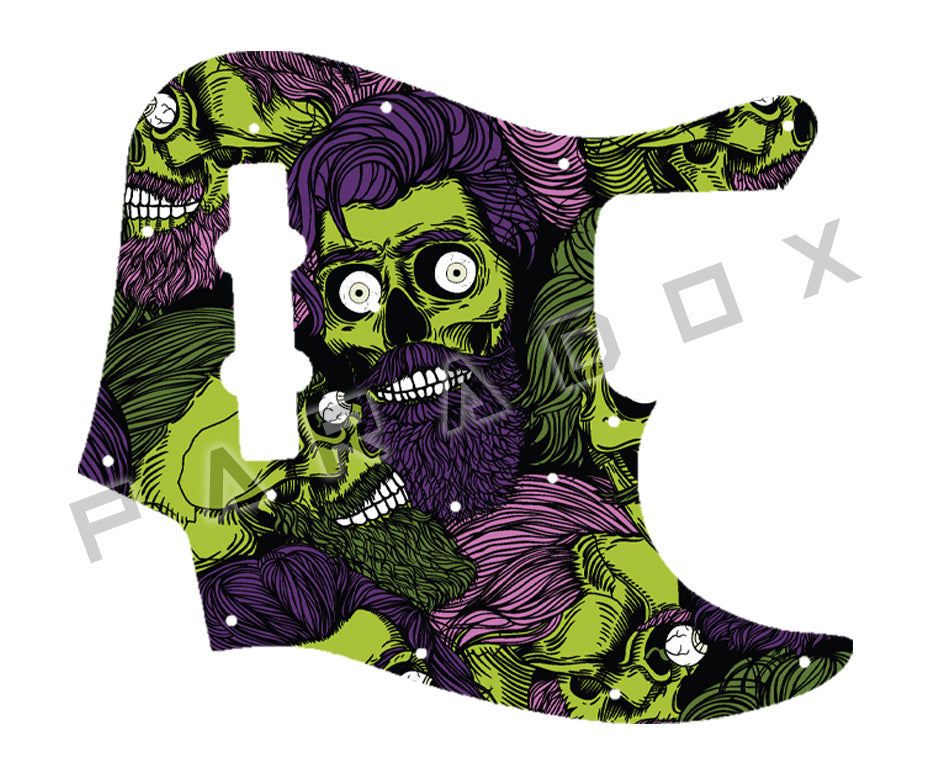Custom Pickguard For 2016 - 2024 Made in America Fender Flea Artist Series Signature Jazz Bass