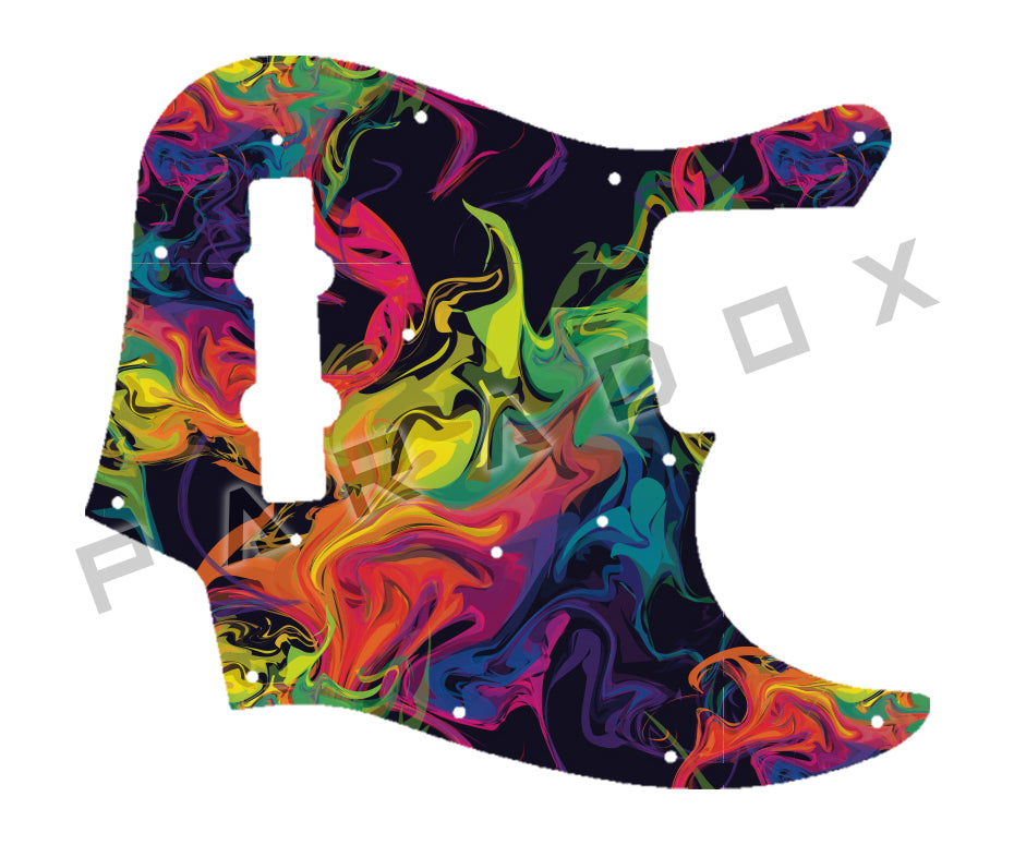 Custom Pickguard For 2016 - 2024 Made in America Fender Flea Artist Series Signature Jazz Bass