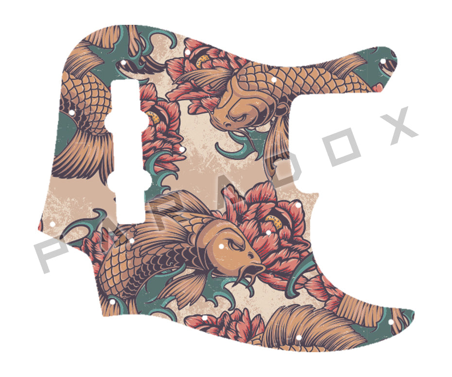 Custom Pickguard For 2016 - 2024 Made in America Fender Flea Artist Series Signature Jazz Bass