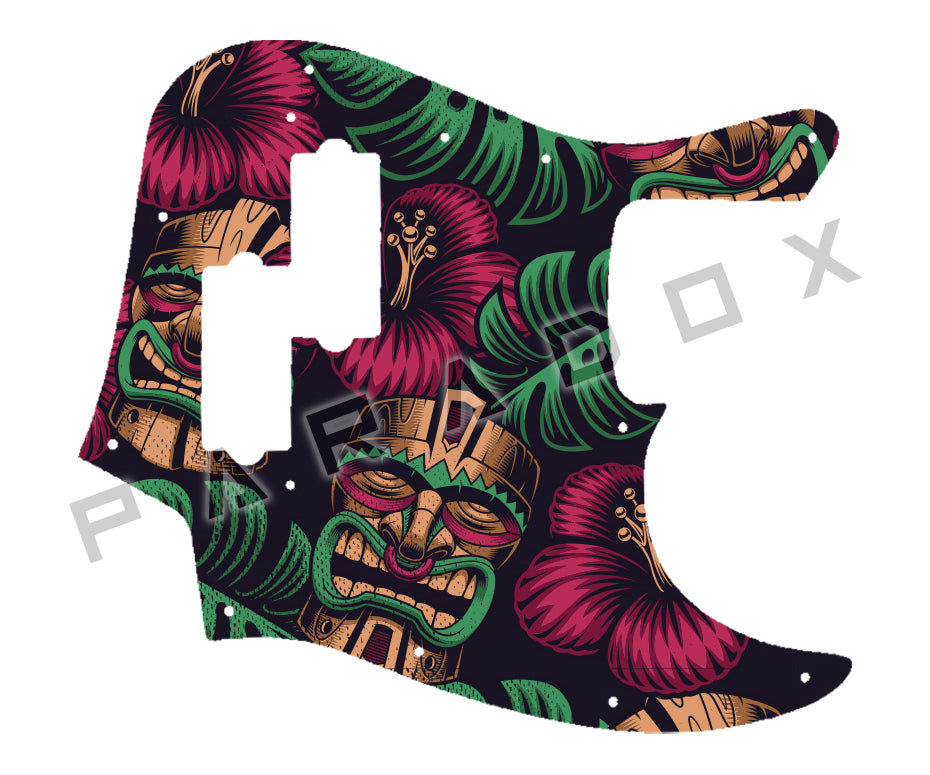 Custom Pickguard For 2014 Made in America Fender American Vintage Hot Rod 70s Jazz Bass