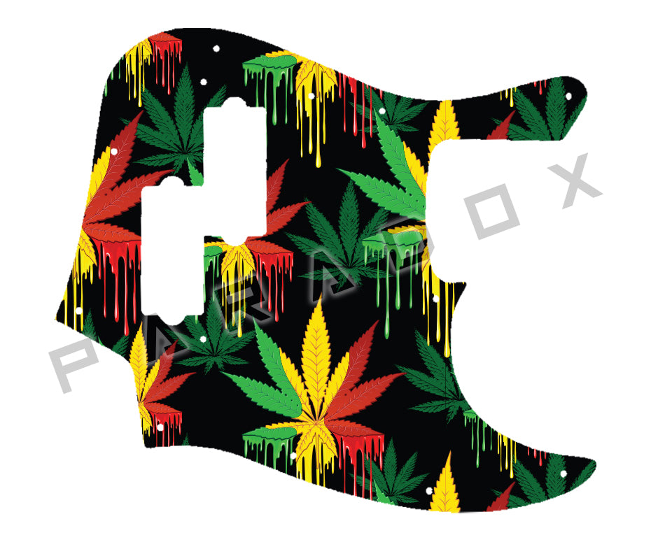 Custom Pickguard For 2014 Made in America Fender American Vintage Hot Rod 70s Jazz Bass