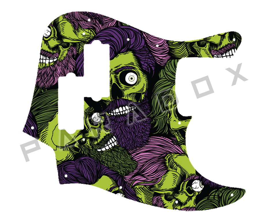 Custom Pickguard For 2014 Made in America Fender American Vintage Hot Rod 70s Jazz Bass