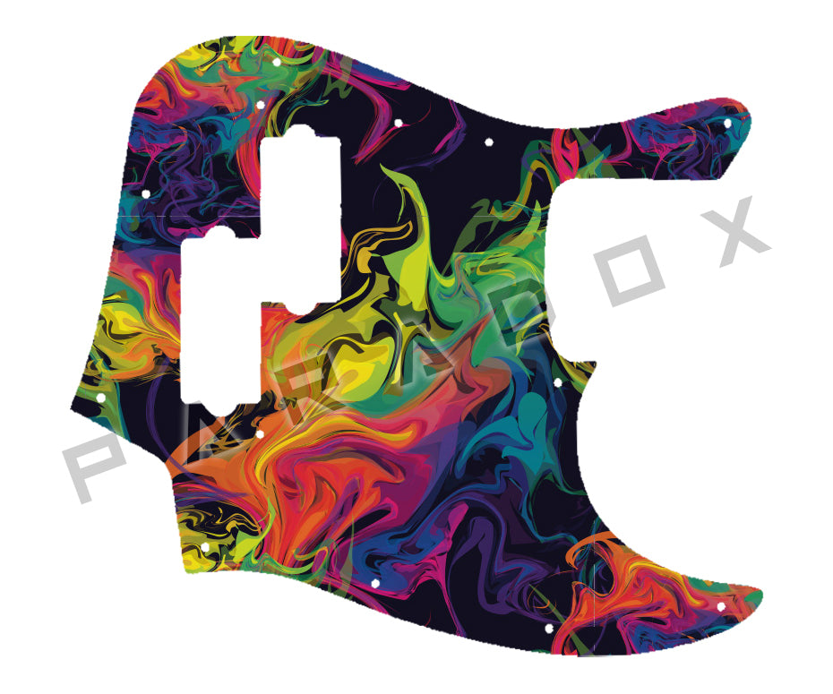 Custom Pickguard For 2014 Made in America Fender American Vintage Hot Rod 70s Jazz Bass