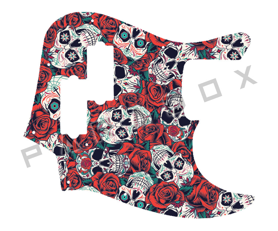 Custom Pickguard For 2014 Made in America Fender American Vintage Hot Rod 70s Jazz Bass