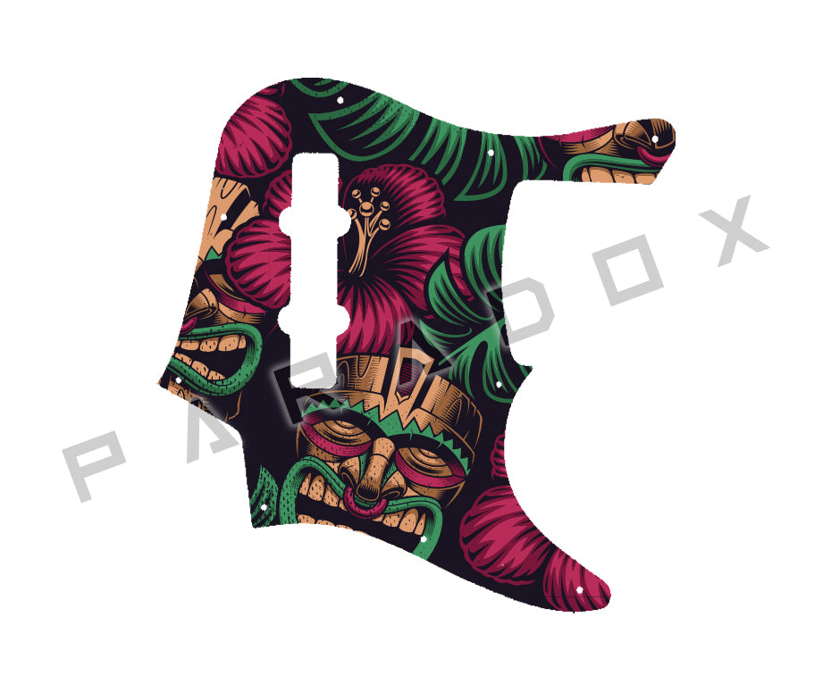 Custom Pickguard For 2018 Made in America Kiesel Jazz bass