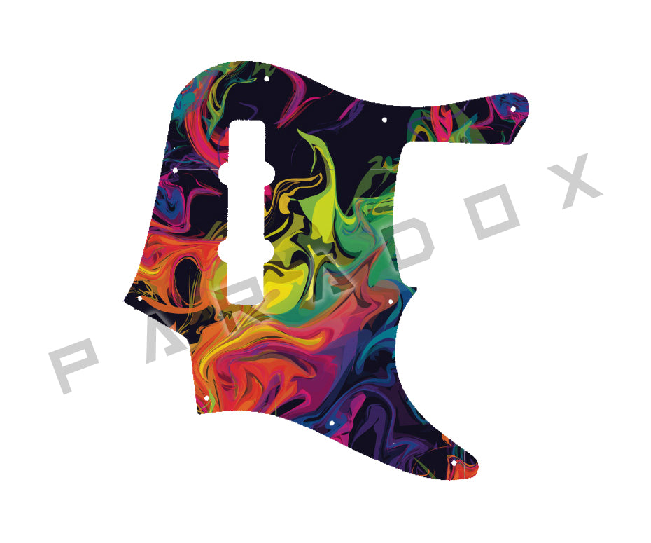 Custom Pickguard For 2018 Made in America Kiesel Jazz bass