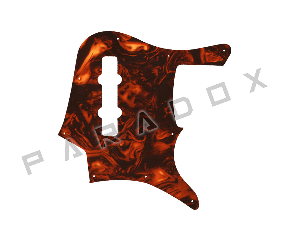 Custom Pickguard For 2025 Made in America Kiesel Thanos 5 string bass