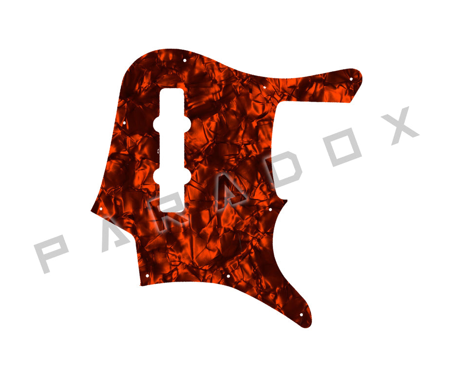Custom Pickguard For 2025 Made in America Kiesel Thanos 5 string bass