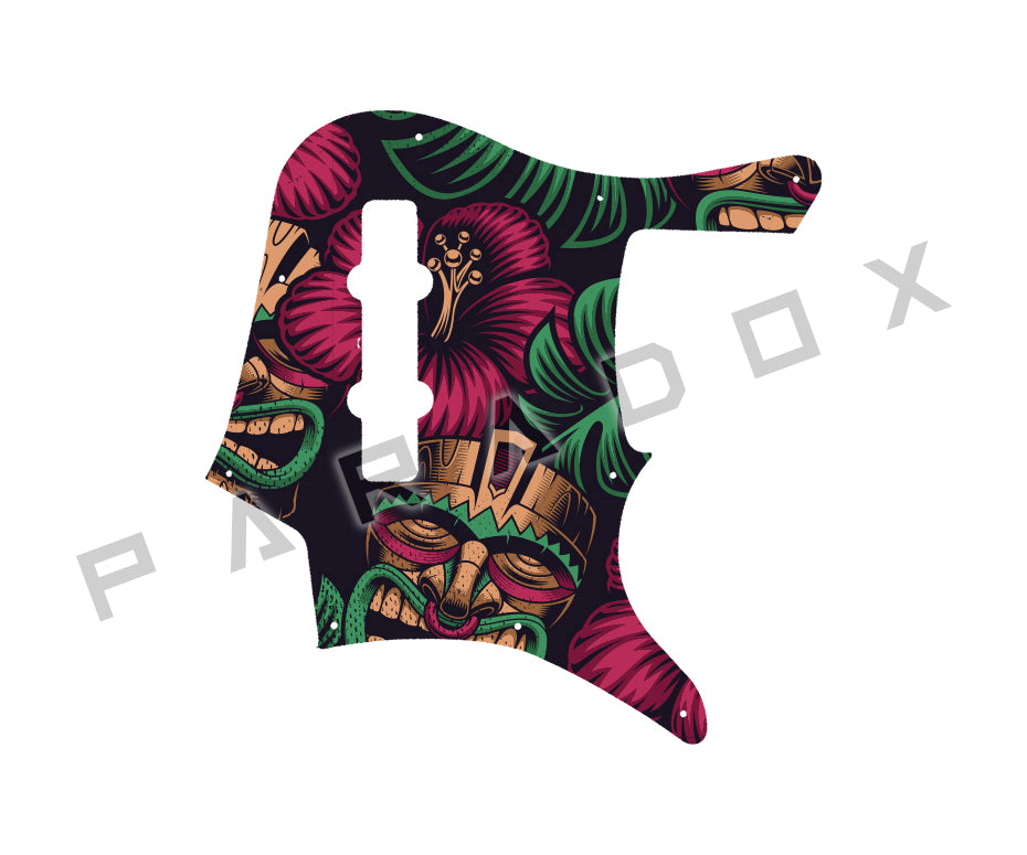 Custom Pickguard For 2025 Made in America Kiesel Thanos 5 string bass