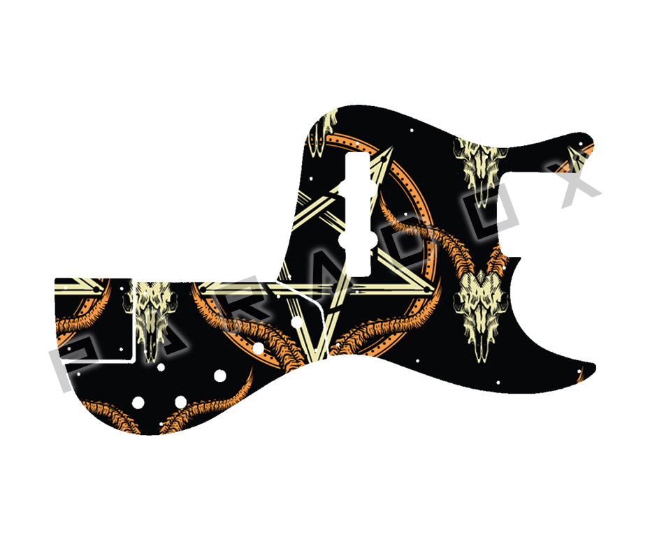 Custom Pickguard For 1999 - 2014 Made in Japan Marcus Miller Artist Series Signature Jazz Bass
