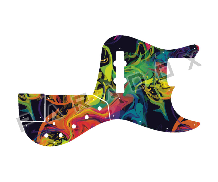 Custom Pickguard For 1999 - 2014 Made in Japan Marcus Miller Artist Series Signature Jazz Bass