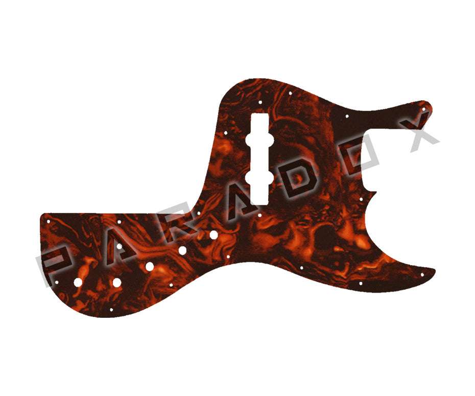Custom Pickguard For 2012 Made in America Fender Jazz Bass Marcus Miller