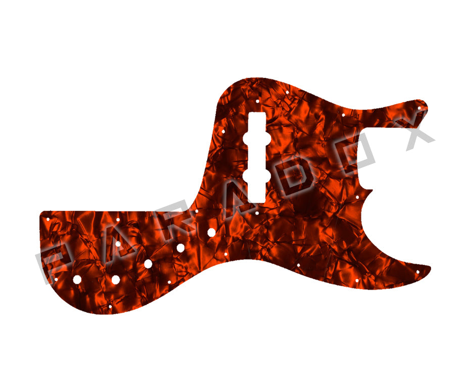 Custom Pickguard For 2012 Made in America Fender Jazz Bass Marcus Miller