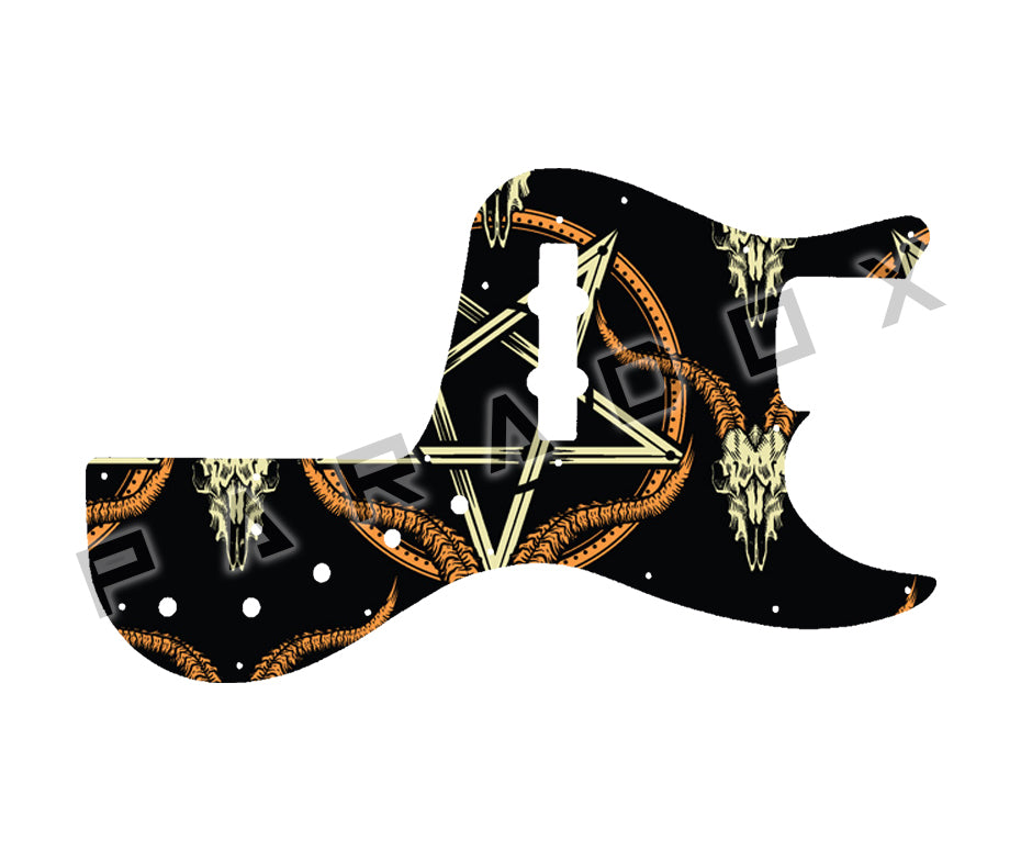 Custom Pickguard For 2012 Made in America Fender Jazz Bass Marcus Miller