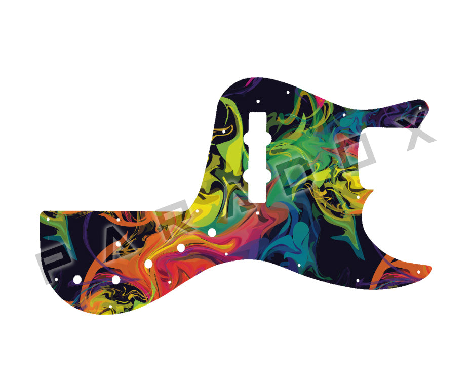 Custom Pickguard For 2012 Made in America Fender Jazz Bass Marcus Miller