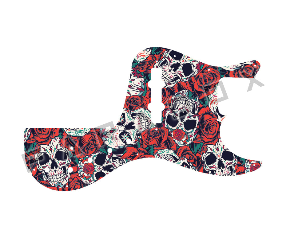 Custom Pickguard For 2012 Made in America Fender Jazz Bass Marcus Miller