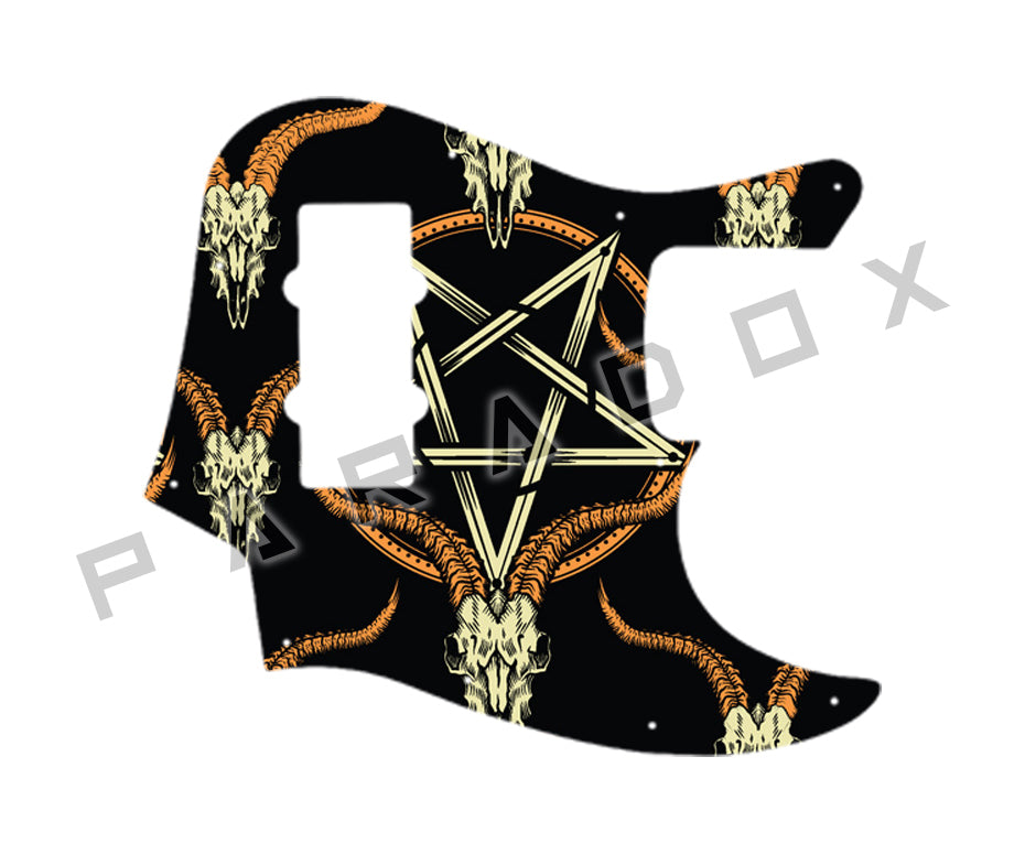 Custom Pickguard For 2012 - 2013 Made in China Fender Modern Player Jazz Bass