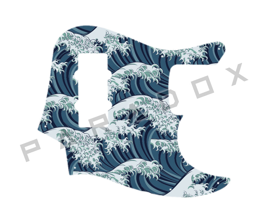 Custom Pickguard For 2012 - 2013 Made in China Fender Modern Player Jazz Bass