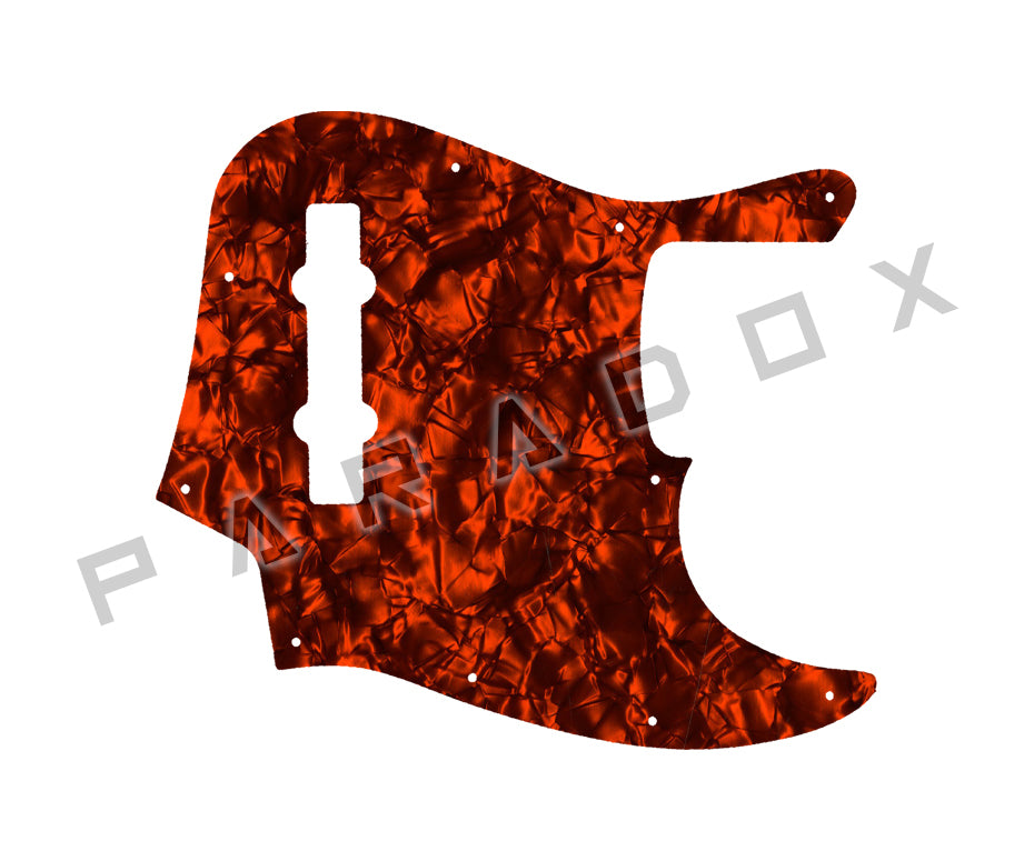 Custom Pickguard For 2025 Made in Mexico Fender Player II Modified Active Jazz Bass V