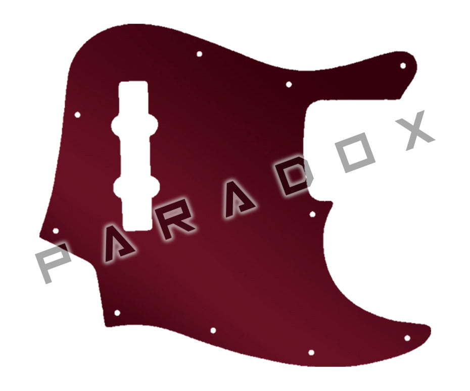 Custom Pickguard For 2018 - 2024 Made in Mexico By Fender Player Series Jazz Bass 4-String 20 Fret