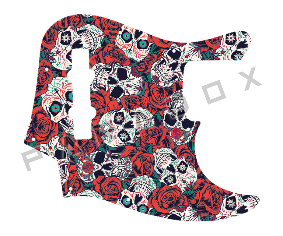 Custom Pickguard For 2018 - 2024 Made in Mexico By Fender Player Series Jazz Bass 4-String 20 Fret