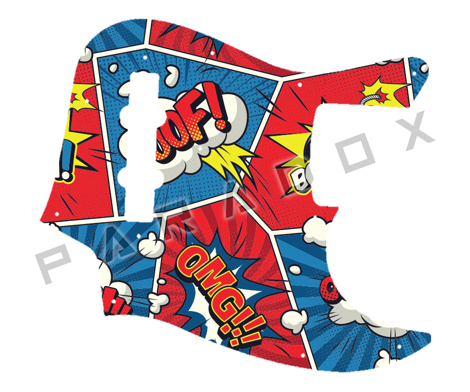 Custom Pickguard For 1982 - 2015 Made in Japan Fender JB-62 Jazz Bass Reissue MIJ