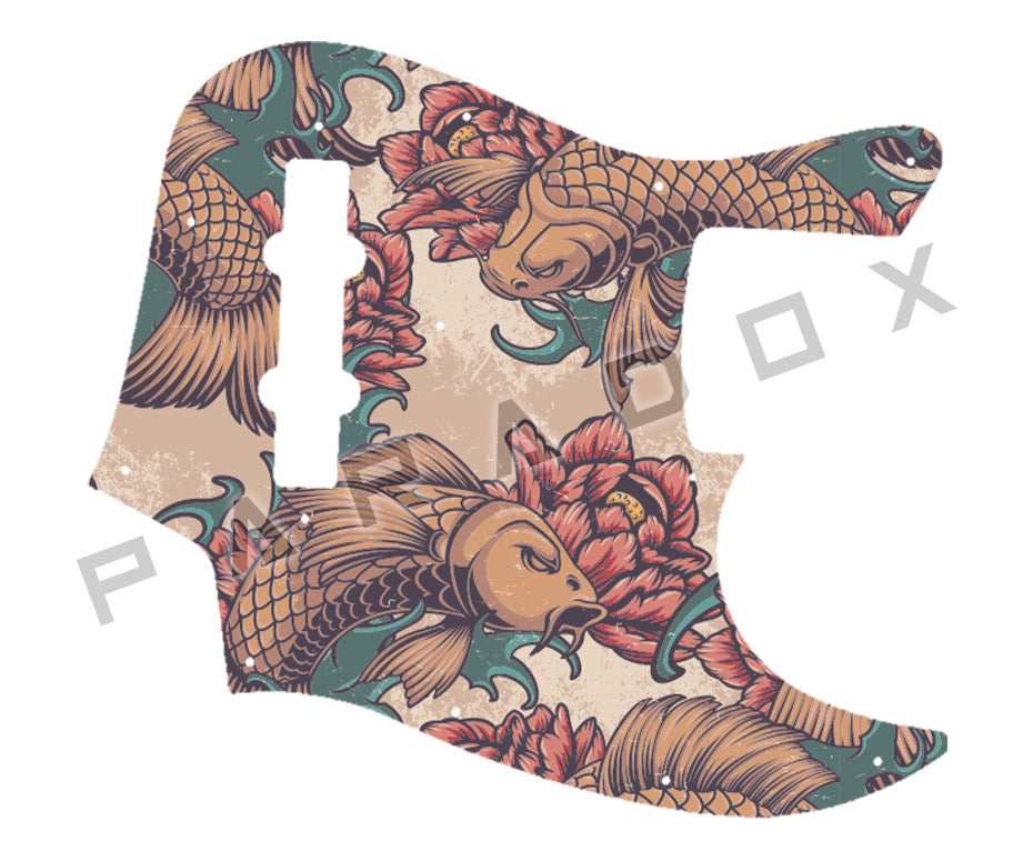 Custom Pickguard For 1982 - 2015 Made in Japan Fender JB-62 Jazz Bass Reissue MIJ