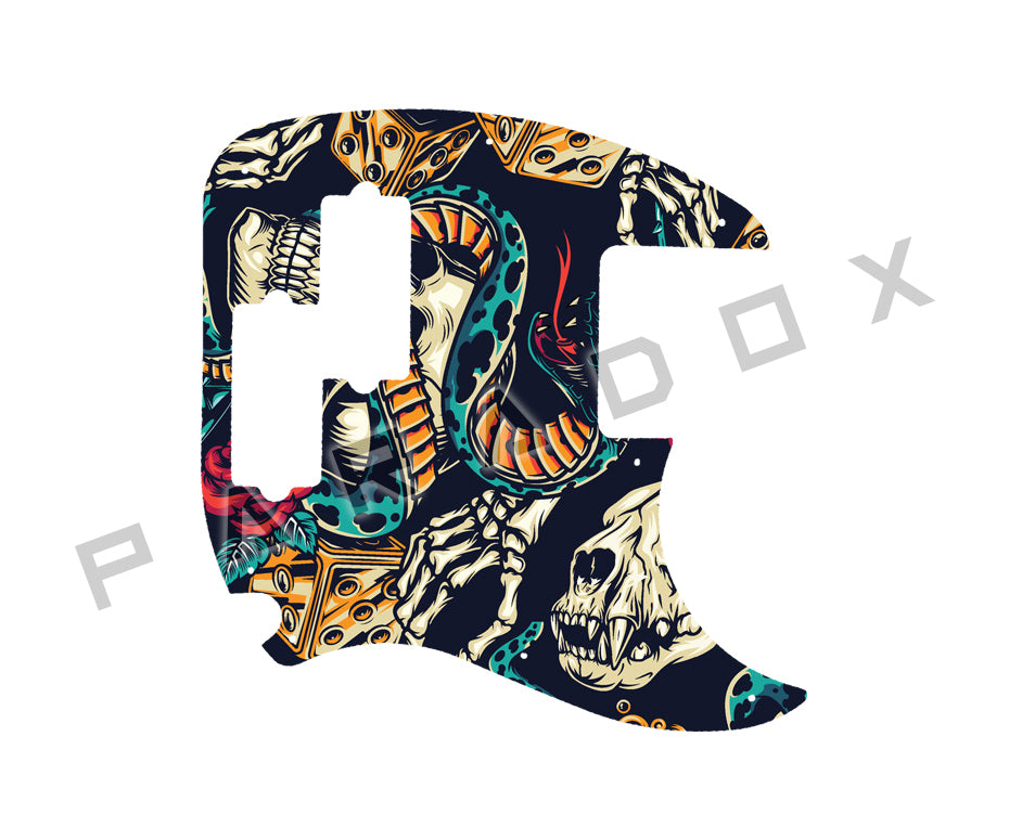 Custom Pickguard For 2020 - 2024 Made in Korea Schecter Banshee Bass Diamond series