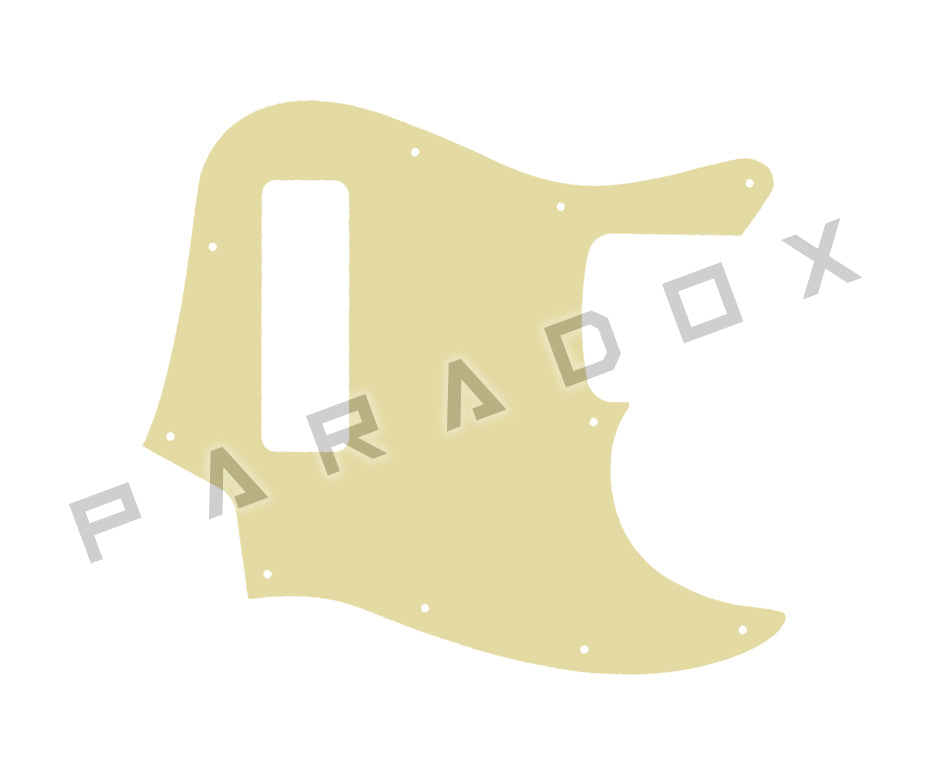 Custom Pickguard For 2018 - 2025 Made in Indonesia Squier Contemporary Active Jazz Bass HH 4-string