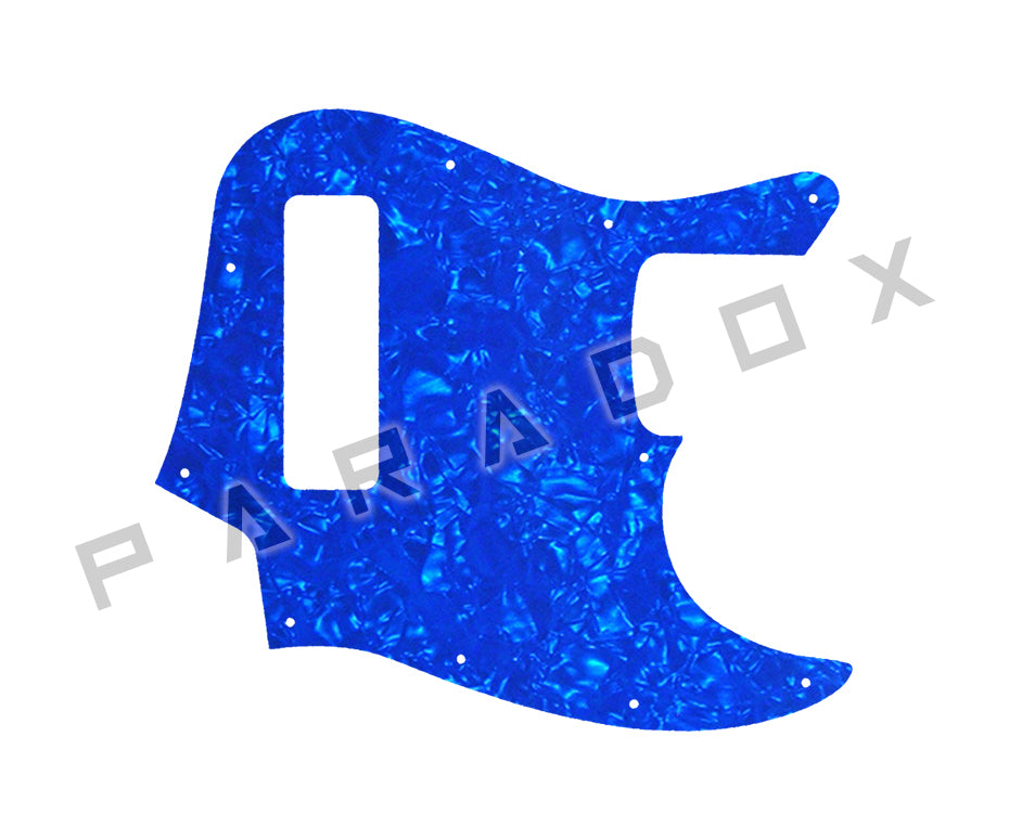 Custom Pickguard For 2018 - 2025 Made in Indonesia Squier Contemporary Active Jazz Bass HH 4-string