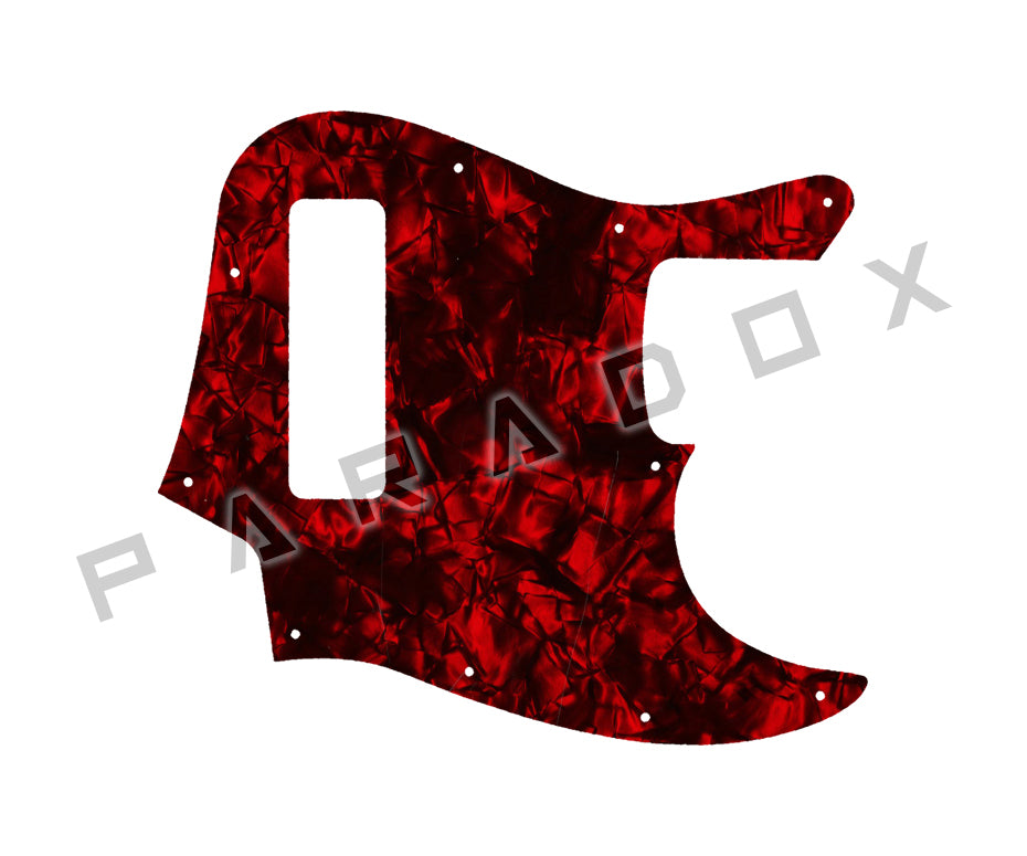 Custom Pickguard For 2018 - 2025 Made in Indonesia Squier Contemporary Active Jazz Bass HH 4-string