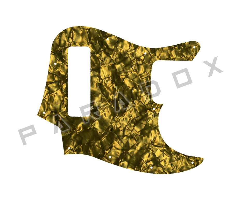 Custom Pickguard For 2018 - 2025 Made in Indonesia Squier Contemporary Active Jazz Bass HH 4-string
