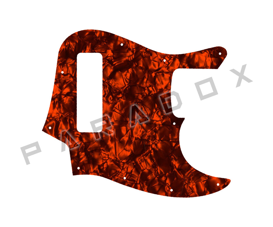 Custom Pickguard For 2018 - 2025 Made in Indonesia Squier Contemporary Active Jazz Bass HH 4-string