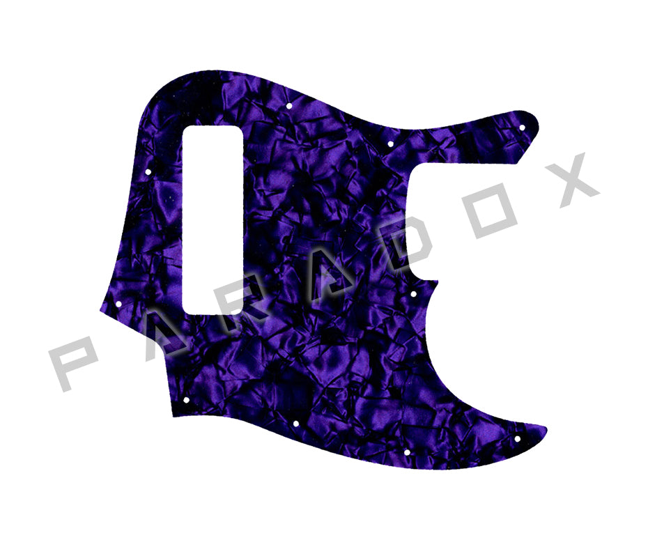Custom Pickguard For 2018 - 2025 Made in Indonesia Squier Contemporary Active Jazz Bass HH 4-string