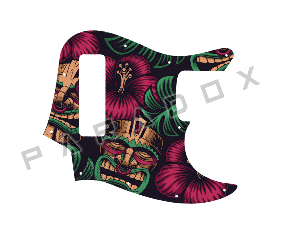 Custom Pickguard For 2018 - 2025 Made in Indonesia Squier Contemporary Active Jazz Bass HH 4-string