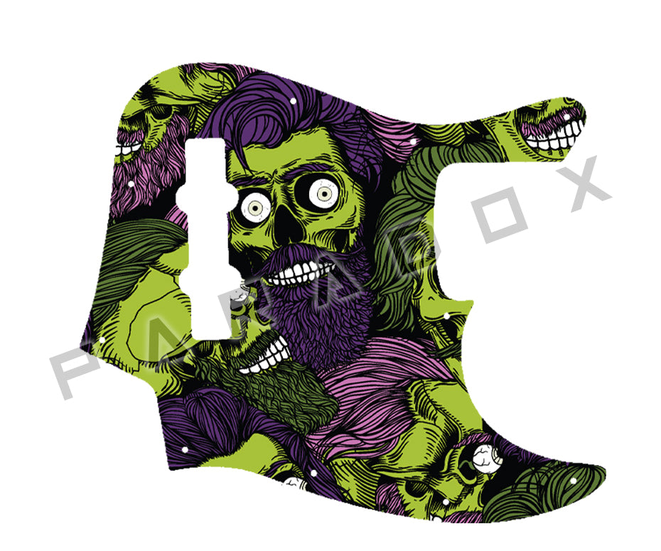 Custom Pickguard For 2019 - 2024 Made in Indonesia Squier Classic Vibe 60's Jazz Bass