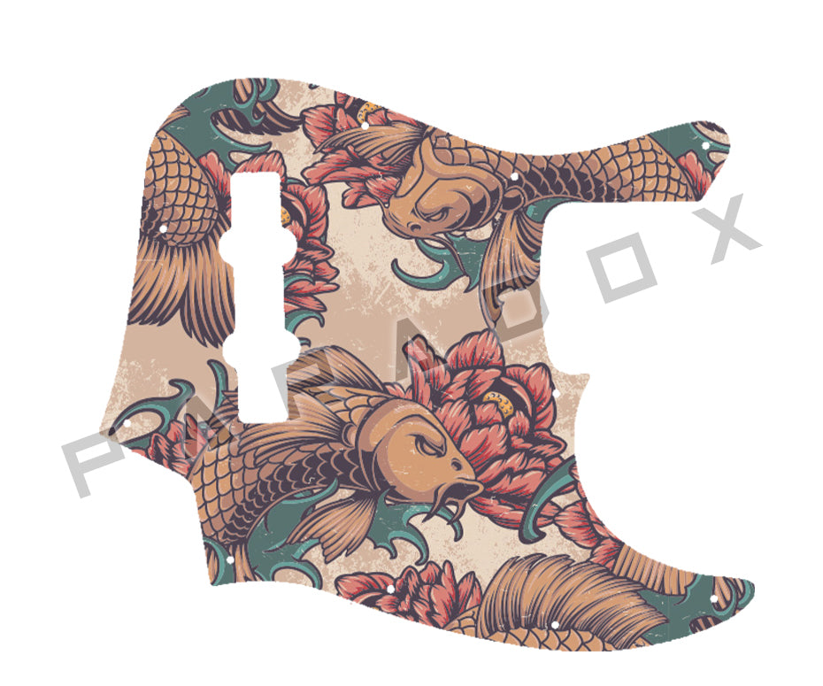 Custom Pickguard For 2019 - 2024 Made in Indonesia Squier Classic Vibe 60's Jazz Bass