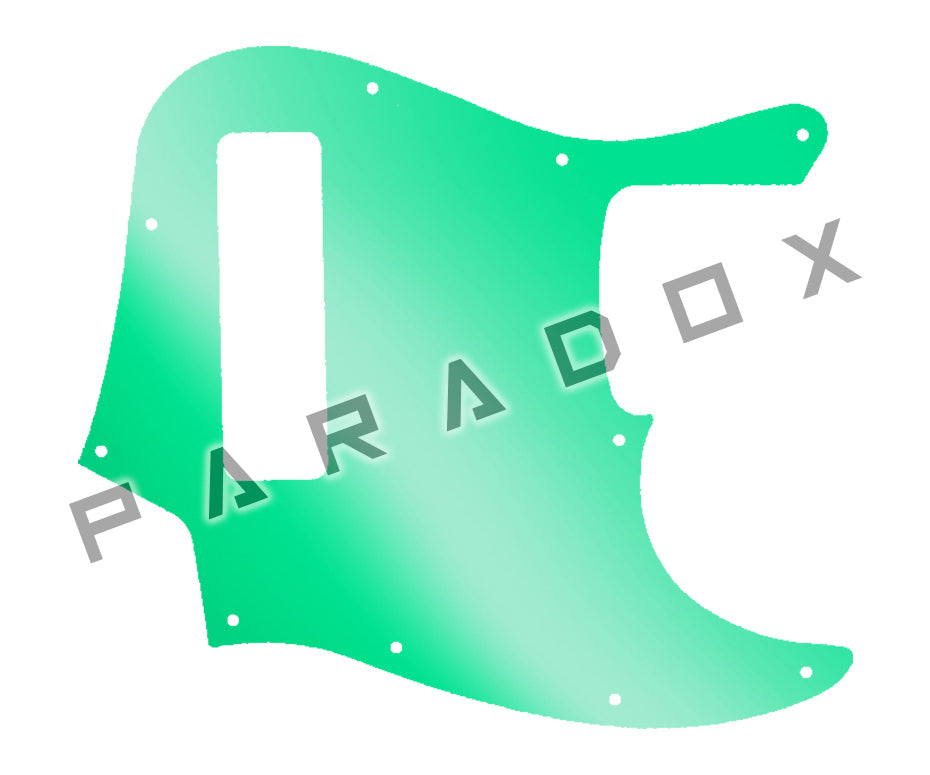 Custom Pickguard For 2018 - 2024 Made in China Squier By Fender Contemporary Active Jazz Bass HH V 5-string