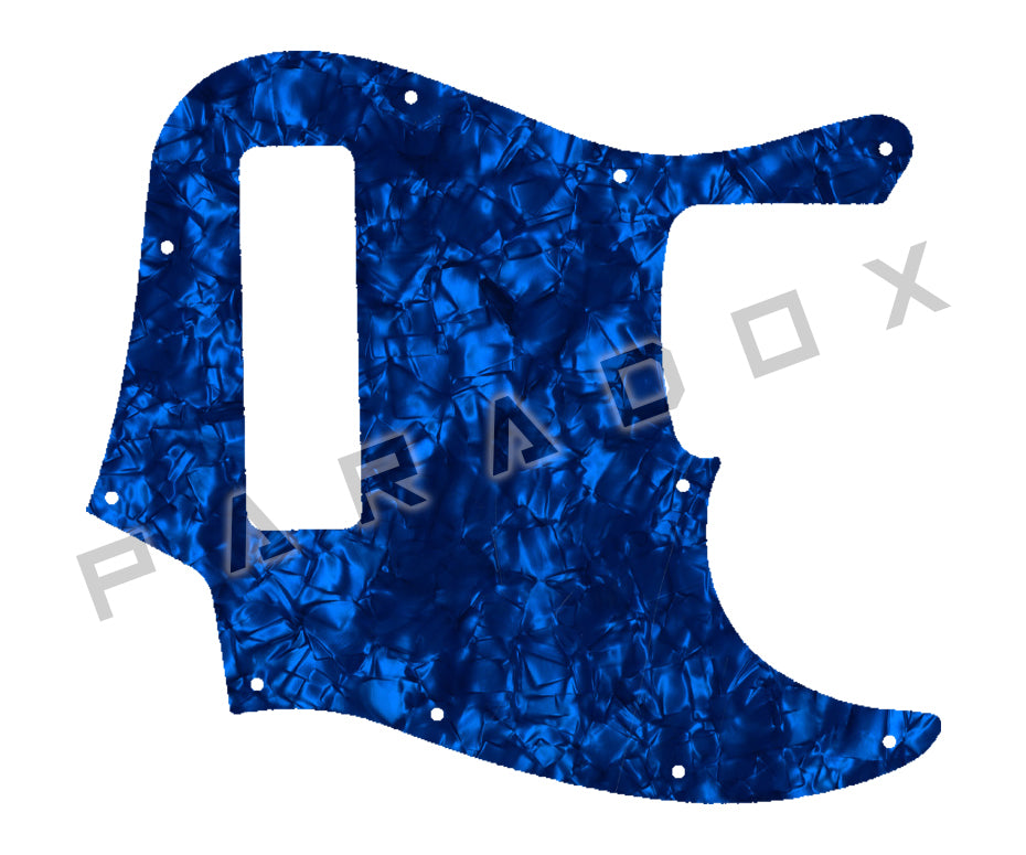 Custom Pickguard For 2018 - 2024 Made in China Squier By Fender Contemporary Active Jazz Bass HH V 5-string