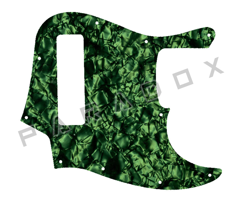 Custom Pickguard For 2018 - 2024 Made in China Squier By Fender Contemporary Active Jazz Bass HH V 5-string
