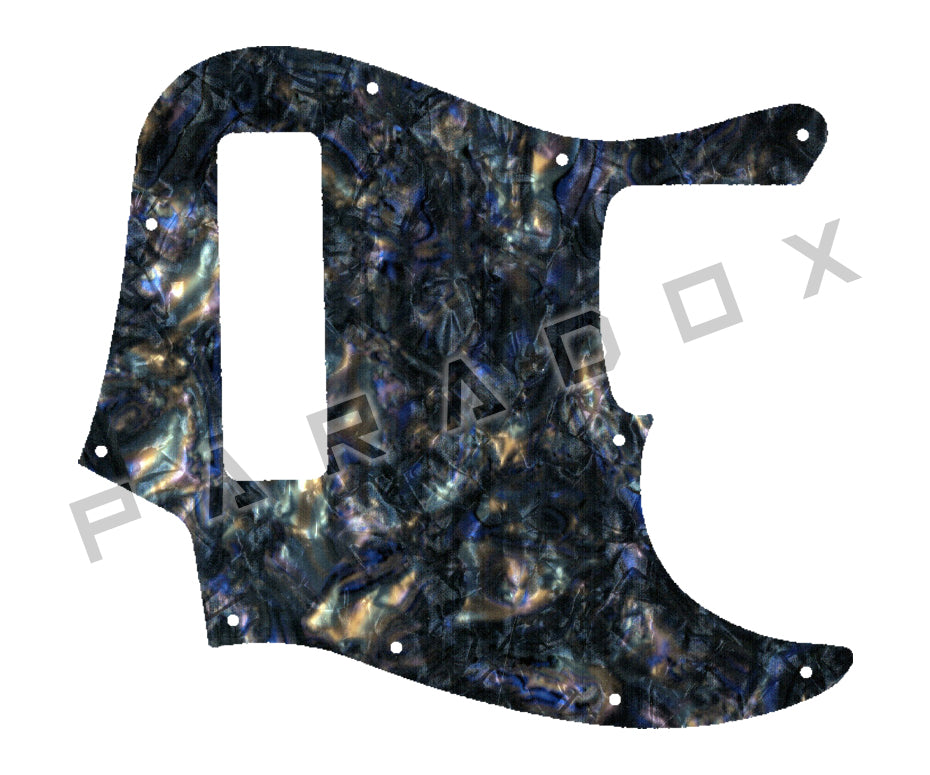 Custom Pickguard For 2018 - 2024 Made in China Squier By Fender Contemporary Active Jazz Bass HH V 5-string