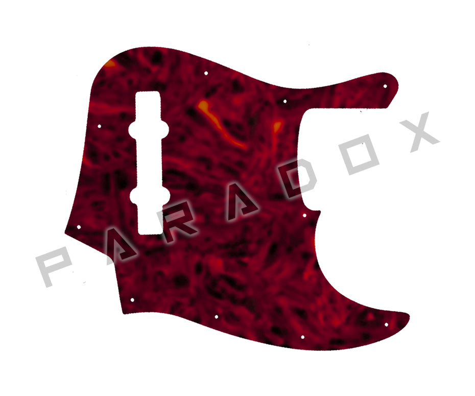 Custom Pickguard For 2023 - 2024 Made in China Squier Affinity Jazz Bass V