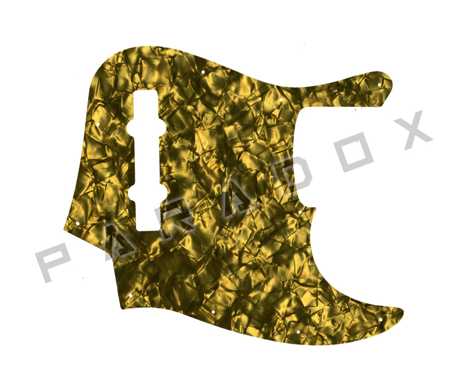 Custom Pickguard For 2023 - 2024 Made in China Squier Affinity Jazz Bass V